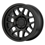 Jantă aliaj KMC KM717 BULLY OL 17X8.5 5x150 SATIN BLACK ET 0 CB 110.1 KM71778558700