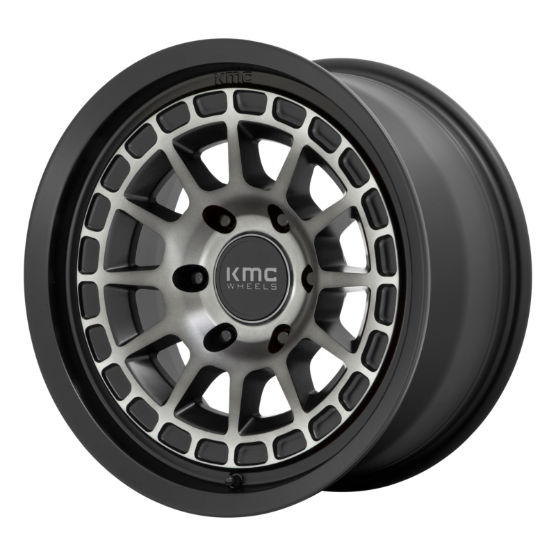 Jantă aliaj KMC KM719 CANYON 16X8 6x139.7 SATIN BLACK W/ GRAY TINT ET 0 CB 106.1 KM71968068400