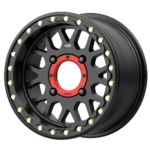 Jantă aliaj KMC Powersports KS235 GRENADE UTV BEADLOCK 15X6 4x156 SATIN BLACK ET 38 CB 132 KS23556044738