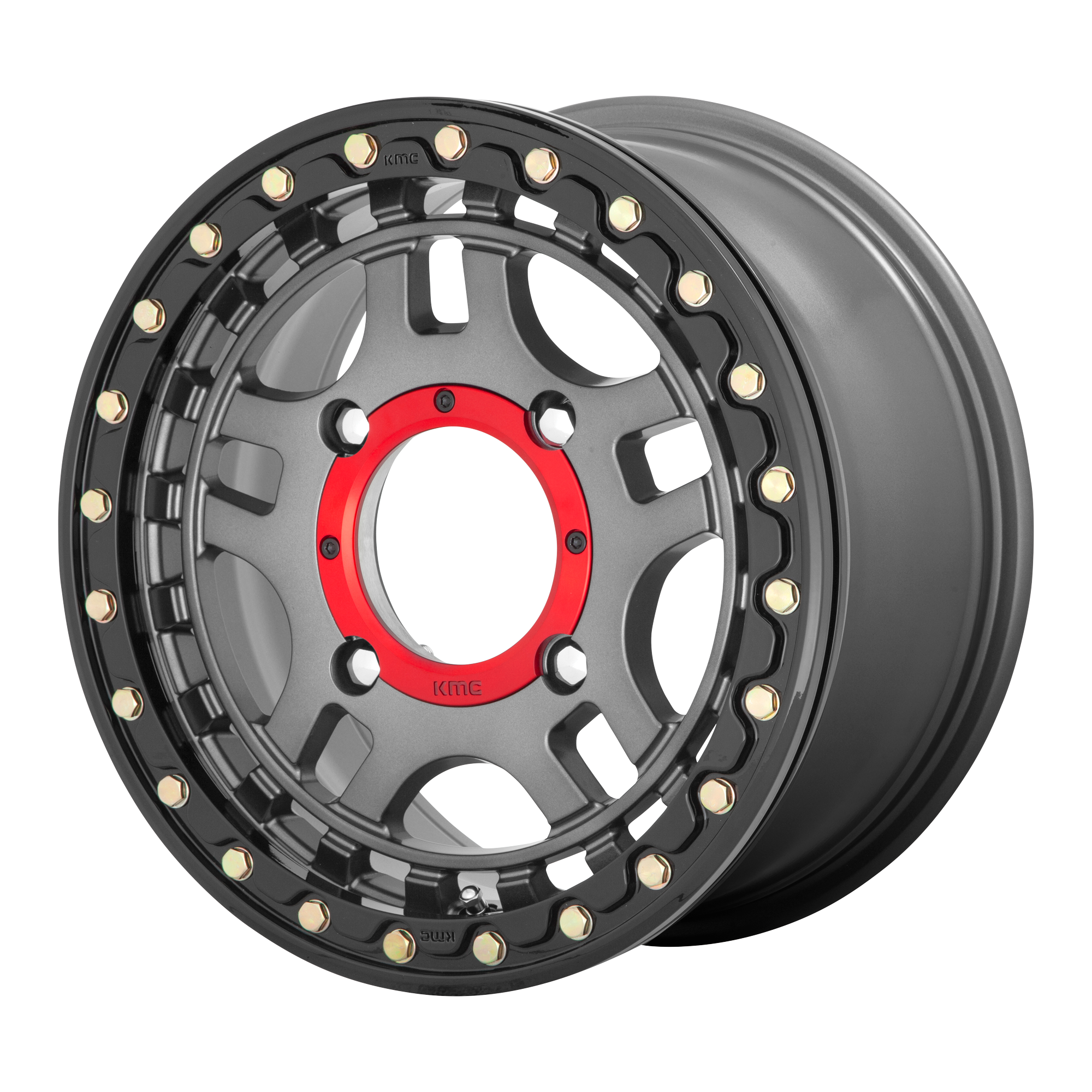 hKS2404-1.png Jantă aliaj KMC Powersports KS240 RECON UTV BEADLOCK 14X7 4x137 GUNMETAL W/ GLOSS BLACK RING ET 38 CB 112.1 KS24047048438