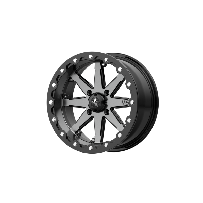 Jantă aliaj MSA Offroad Wheels M21 LOK UTV BEADLOCK 15X7 4x156 CHARCOAL ET 0 CB 132 M21-05756