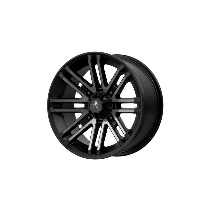 Jantă aliaj MSA Offroad Wheels M40 ROGUE UTV 14X7 4x110 SATIN BLACK W/ TITANIUM TINT ET 10 CB 86 M40-04710