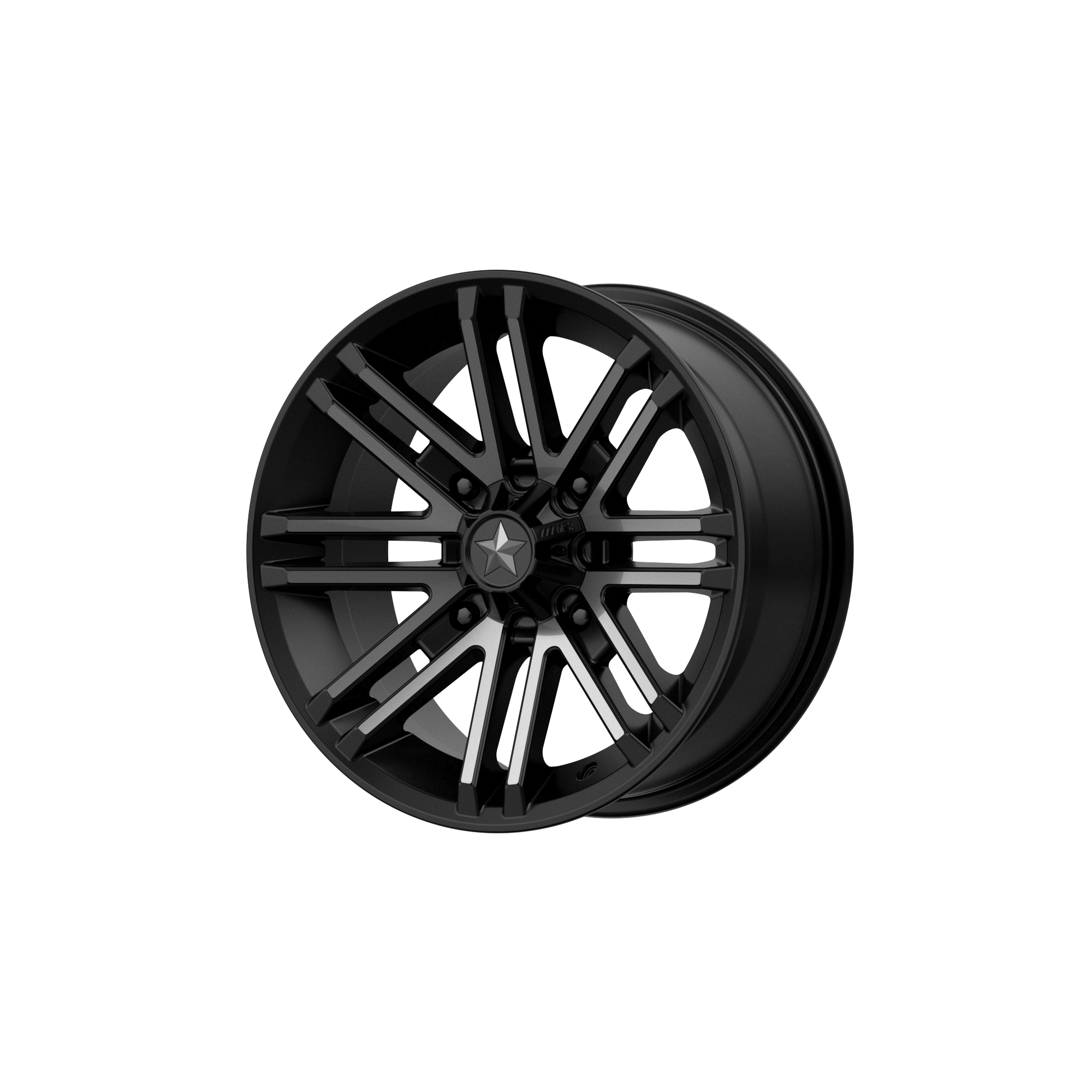 hMA0407.png Jantă aliaj MSA Offroad Wheels M40 ROGUE UTV 14X7 4x110 SATIN BLACK W/ TITANIUM TINT ET 10 CB 86 M40-04710