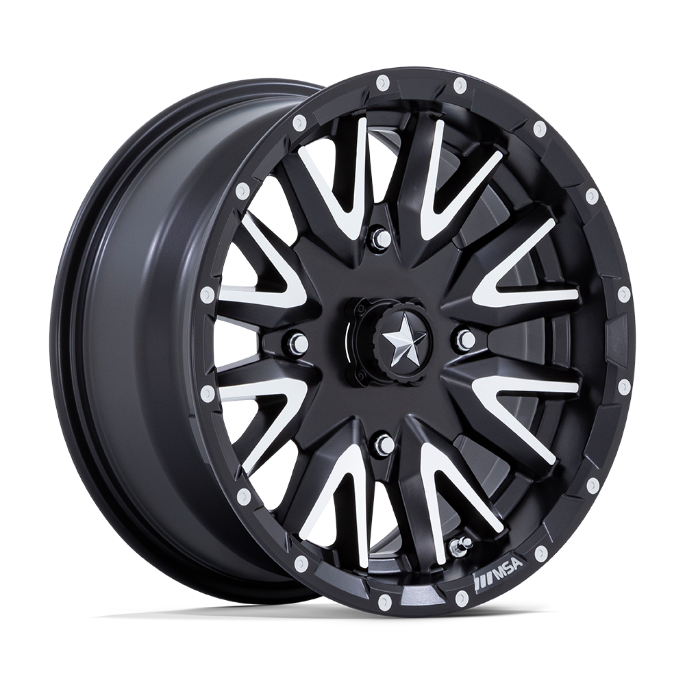 hMA049MD.png Jantă aliaj MSA Offroad Wheels M49 CREED UTV 15X7 4x156 MATTE BLACK MACHINED ET 10 CB 115.1 MA049MD15704410