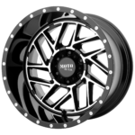 Jantă aliaj Moto Metal MO985 BREAKOUT 20X12 6x139.7 GLOSS BLACK MACHINED ET -44 CB 106.1 MO98521268344N