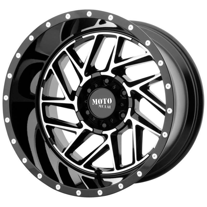 Jantă aliaj Moto Metal MO985 BREAKOUT 20X12 6x139.7 GLOSS BLACK MACHINED ET -44 CB 106.1 MO98521268344N