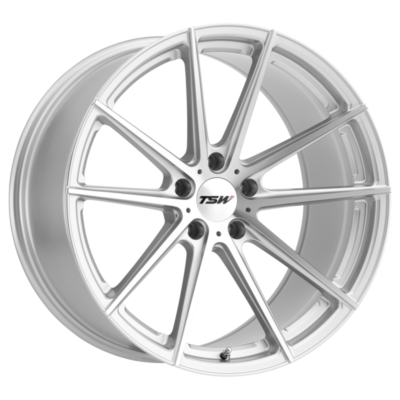 Jantă aliaj TSW BATHURST 19X8.5 5x120 SILVER W/ MIRROR CUT FACE ET 35 CB 76.1 1985BAT355120S76