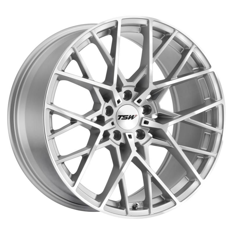 Jantă aliaj TSW SEBRING 19X8.5 5x112 SILVER W/ MIRROR CUT FACE ET 32 CB 72.1 1985SEB325112S72