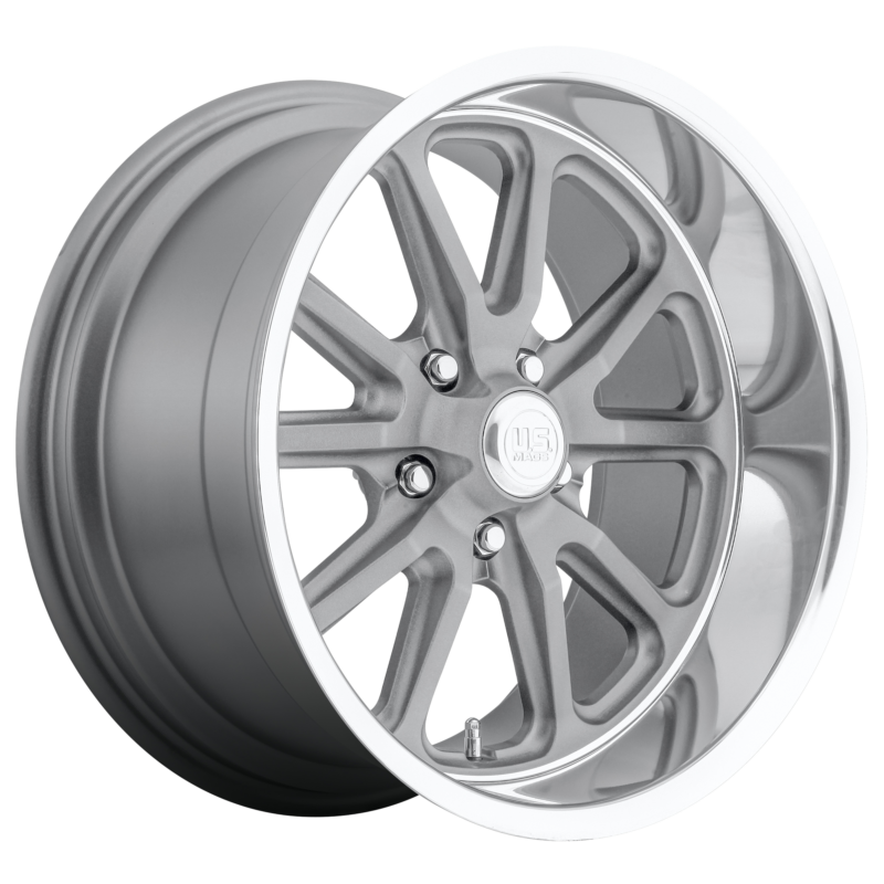 Jantă aliaj US Mags U111 RAMBLER 20X10 5x114.3 TEXTURED GRAY W/ DIAMOND CUT LIP ET 40 CB 72.56 U111200065+40