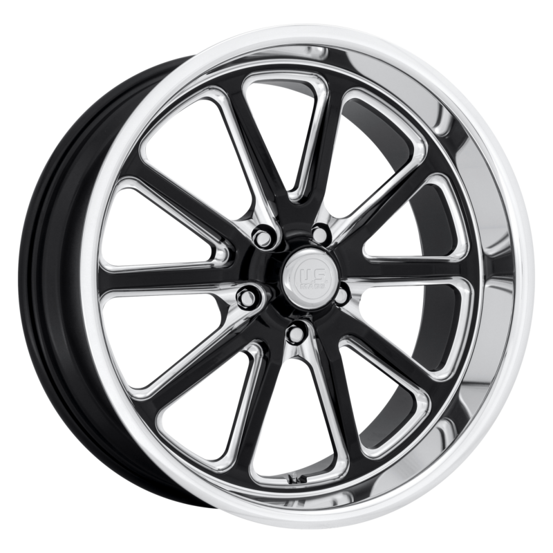Jantă aliaj US Mags U117 RAMBLER 18X9.5 5x120.65 GLOSS BLACK MILLED ET 1 CB 72.56 U11718956152