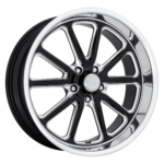 Jantă aliaj US Mags U117 RAMBLER 18X8 5x120.65 GLOSS BLACK MILLED ET 1 CB 72.56 U11718806145