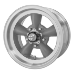 Jantă aliaj American Racing Vintage VN105 TORQ THRUST D 15X6 5x114.3 TORQ THRUST GRAY W/ MACH LIP ET 4 CB 83.06 VN1055665