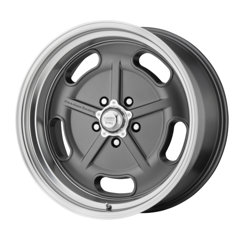 Jantă aliaj American Racing Vintage VN511 SALT FLAT 17X7 5x114.3 MAG GRAY W/ DIAMOND CUT LIP ET 0 CB 72.56 VN51177012400