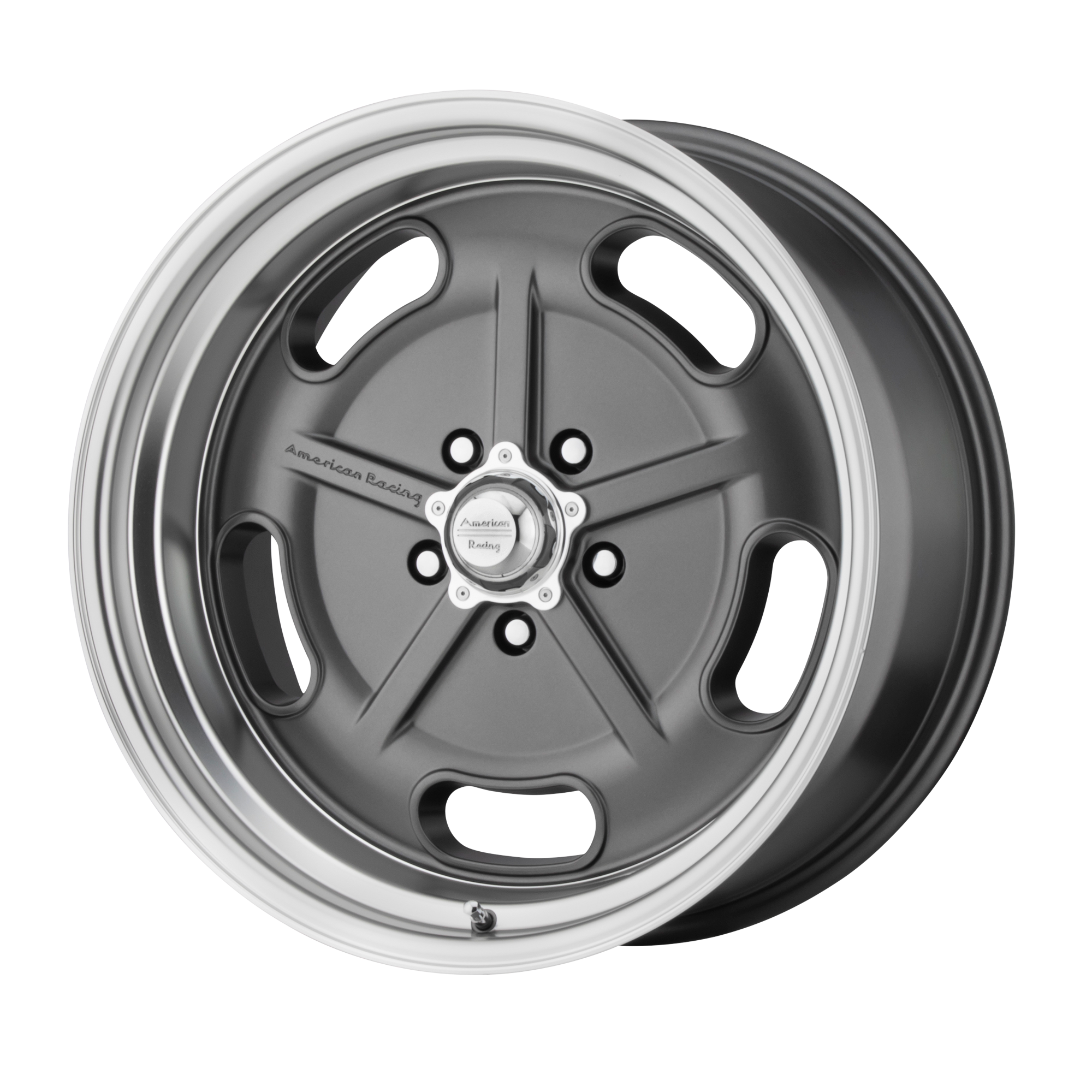 hVN5114.png Jantă aliaj American Racing Vintage VN511 SALT FLAT 17X7 5x114.3 MAG GRAY W/ DIAMOND CUT LIP ET 0 CB 72.56 VN51177012400
