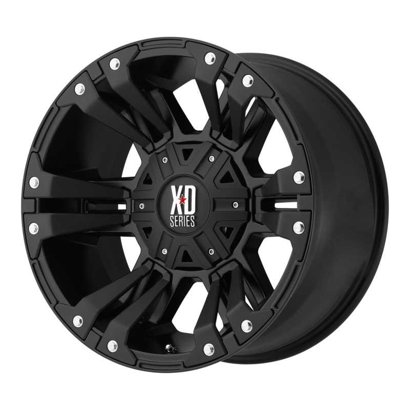 Jantă aliaj XD XD822 MONSTER II 20X10 6x135 / 6x139.7 MATTE BLACK ET -24 CB 106.1 XD82221067724N