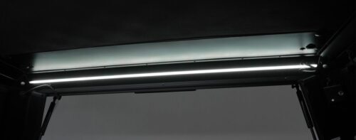 Hardtop aluminiu RIVAL, iluminare LED interioara