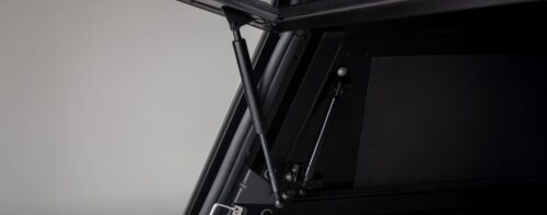 Hardtop aluminiu RIVAL, usa spate cu amortizoare pe gaz