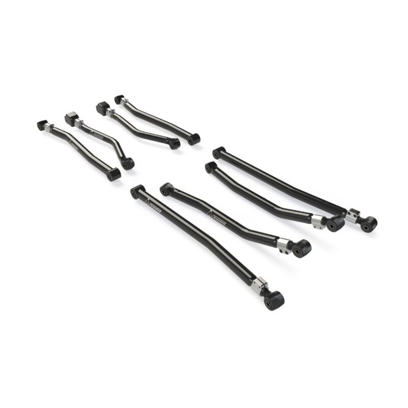 Kit 8 brațe lungi reglabile Alpine fără suporturi Jeep Wrangler JL lift 3-6” Teraflex 1316005