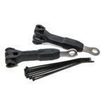Kit ancore furtun frână cu 1 gaură de prindere Jeep Wrangler JL, JK și Gladiator JT Teraflex 1101255