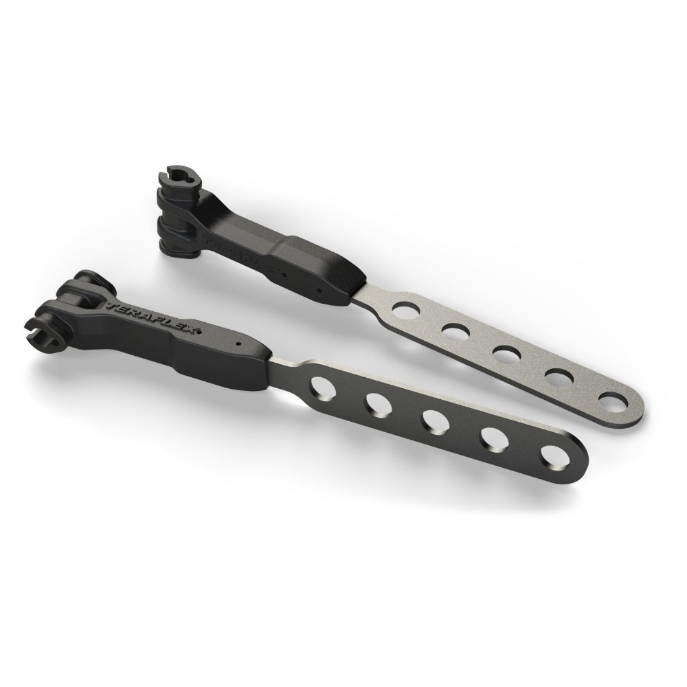 Kit ancore furtun frână cu 5 găuri de prindere Jeep Wrangler JL, JK și Gladiator JT Teraflex 1101356 Kit ancore furtun frână cu 5 găuri de prindere Jeep Wrangler JL, JK și Gladiator JT Teraflex 1101356