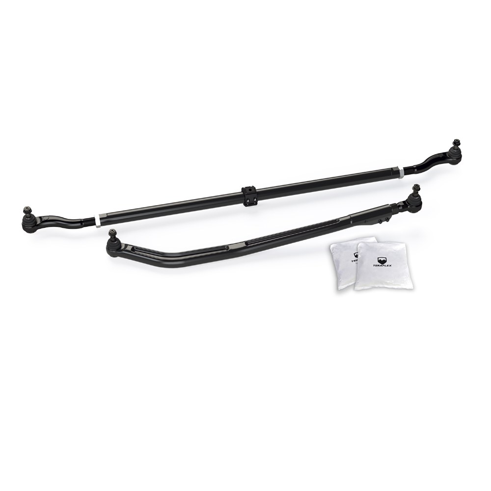 Kit bară de conexiune HD Chromoly și bară de direcție HD Forged Jeep Wrangler JL și Gladiator JT Teraflex 1863900 Kit bară de conexiune HD Chromoly și bară de direcție HD Forged Jeep Wrangler JL și Gladiator JT Teraflex 1863900