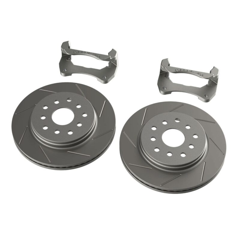 Kit Big Rotor față cu discuri canelate 338 mm (13.3”) Jeep Wrangler JK Teraflex 4303490
