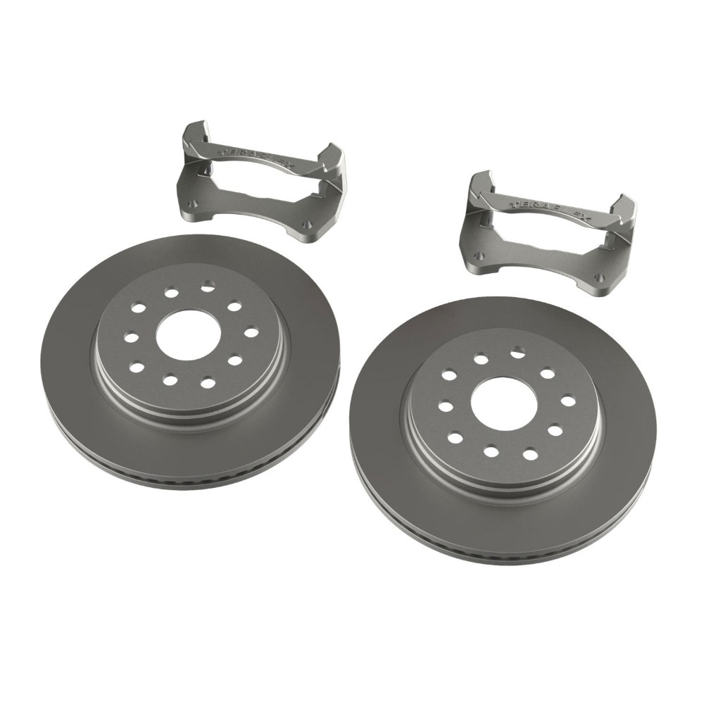 Kit Big Rotor față cu discuri netede 338 mm (13.3”) Jeep Wrangler JK Teraflex 4303480 Kit Big Rotor față cu discuri netede 338 mm (13.3”) Jeep Wrangler JK Teraflex 4303480