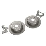 Kit Big Rotor spate cu discuri netede 343 mm (13.5”) Jeep Wrangler JK Teraflex 4304450