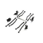 Kit 8 brațe lungi reglabile Alpine cu suporturi Jeep Wrangler JL 2 uși lift 3-6” Teraflex 1316012