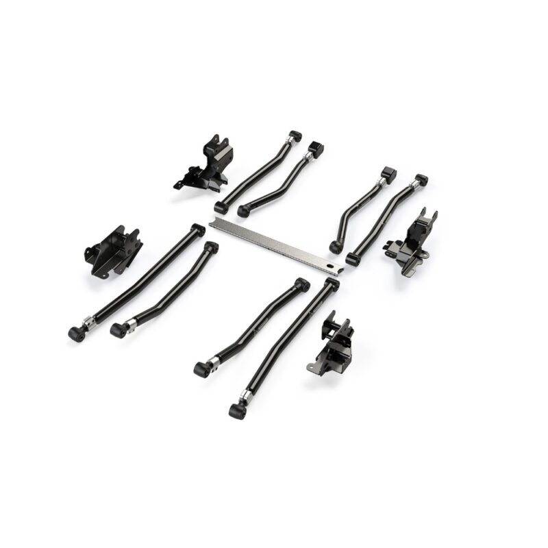 Kit 8 brațe lungi reglabile Alpine cu suporturi Jeep Wrangler JL 2 uși lift 3-6” Teraflex 1316012