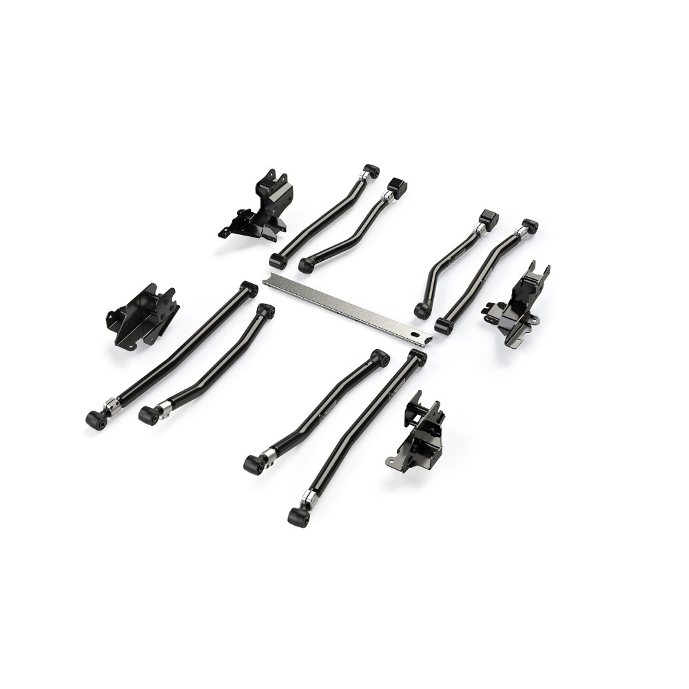 Kit 8 brațe lungi reglabile Alpine cu suporturi Jeep Wrangler JL 2 uși lift 3-6” Teraflex 1316012 Kit 8 brațe lungi reglabile Alpine cu suporturi Jeep Wrangler JL 2 uși lift 3-6” Teraflex 1316012