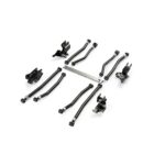 Kit 8 brațe lungi reglabile Alpine cu suporturi Jeep Wrangler JL 4 uși lift 3-6” Teraflex 1316010