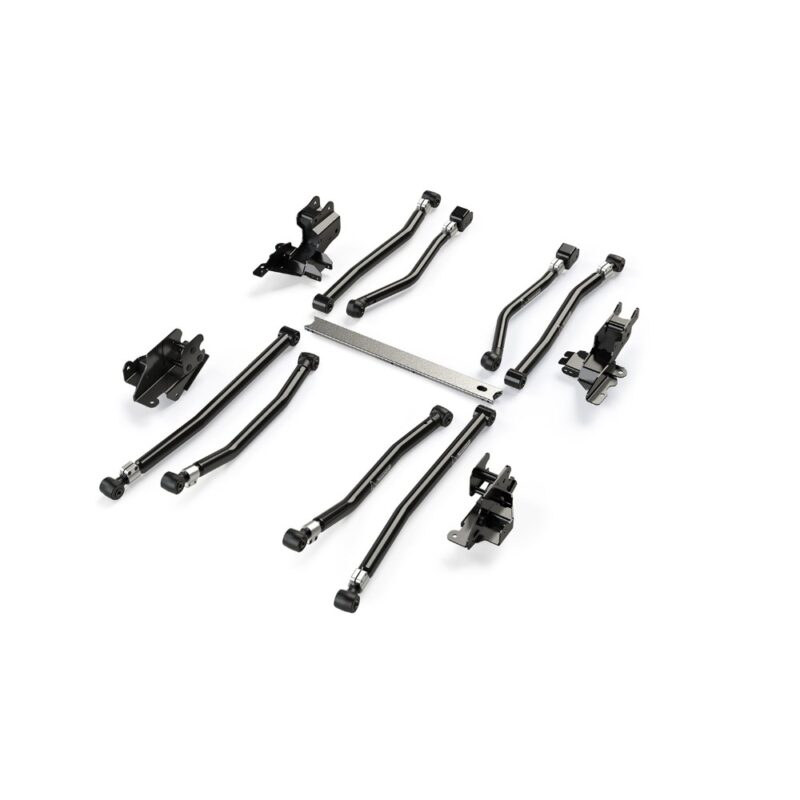 Kit 8 brațe lungi reglabile Alpine cu suporturi Jeep Wrangler JL 4 uși lift 3-6” Teraflex 1316010