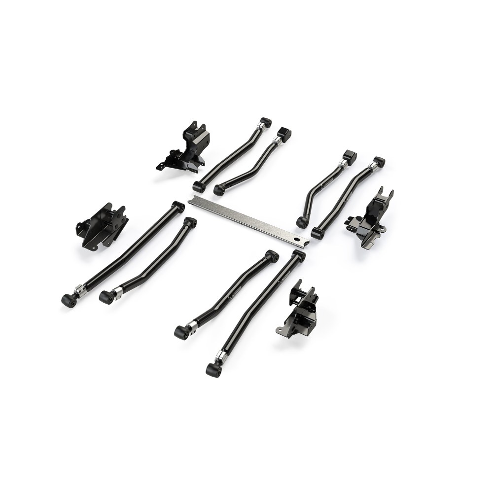 Kit 8 brațe lungi reglabile Alpine cu suporturi Jeep Wrangler JL 4 uși lift 3-6” Teraflex 1316010 Kit 8 brațe lungi reglabile Alpine cu suporturi Jeep Wrangler JL 4 uși lift 3-6” Teraflex 1316010
