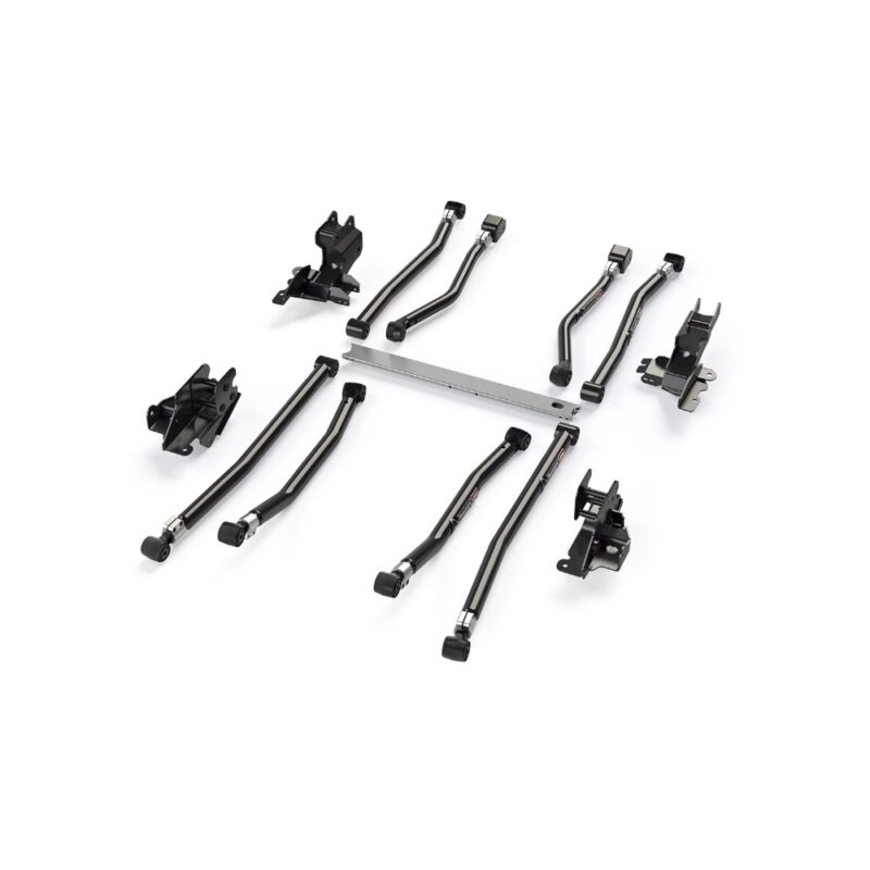 Kit 8 brațe lungi reglabile Alpine IR cu suporturi Jeep Wrangler JL 2 uși lift 3-6” Teraflex 1310512