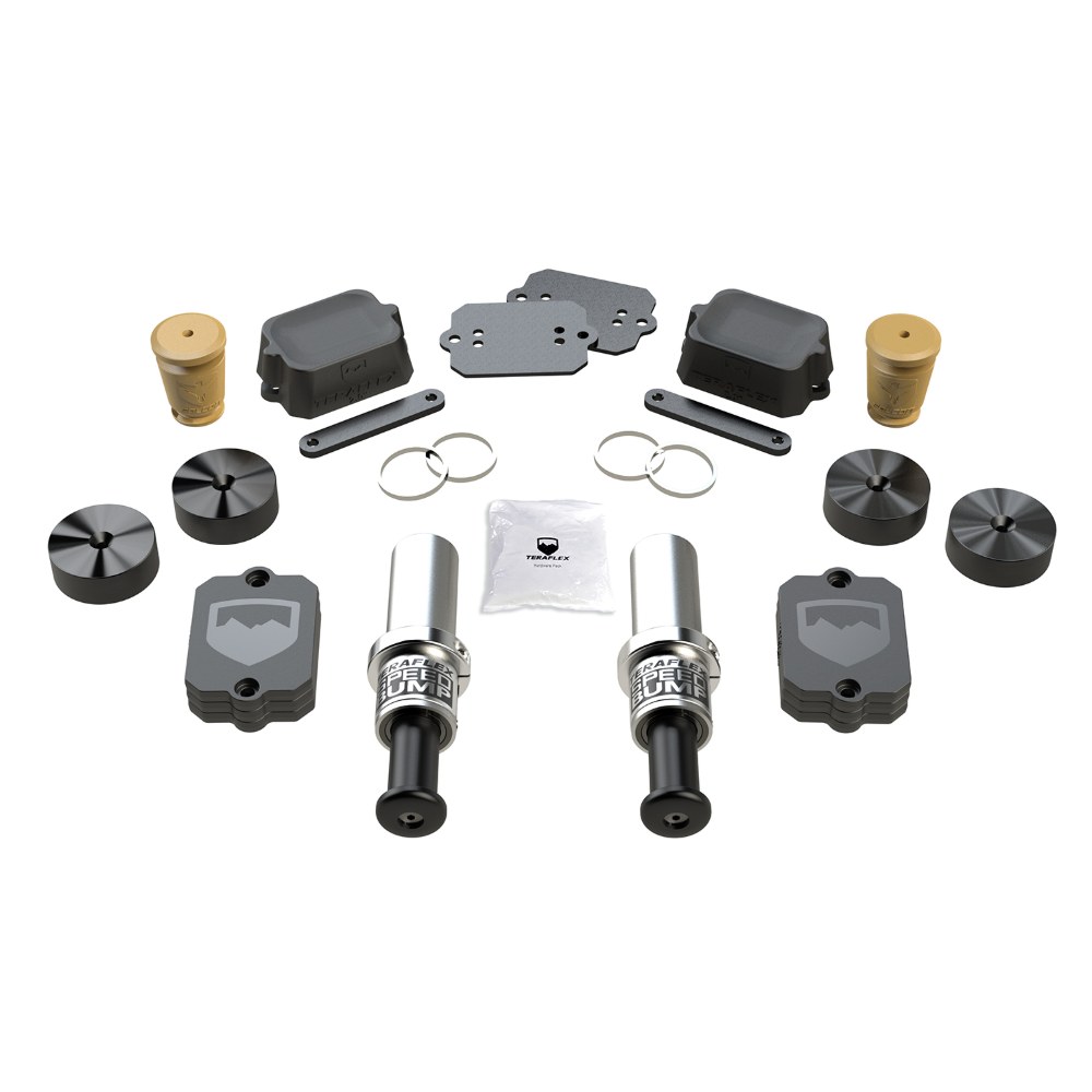 Kit bump stop SpeedBump cursă 2” și Progressive Jeep Wrangler JL lift 2.5-3.5” Teraflex 1958352 Kit bump stop SpeedBump cursă 2” și Progressive Jeep Wrangler JL lift 2.5-3.5” Teraflex 1958352