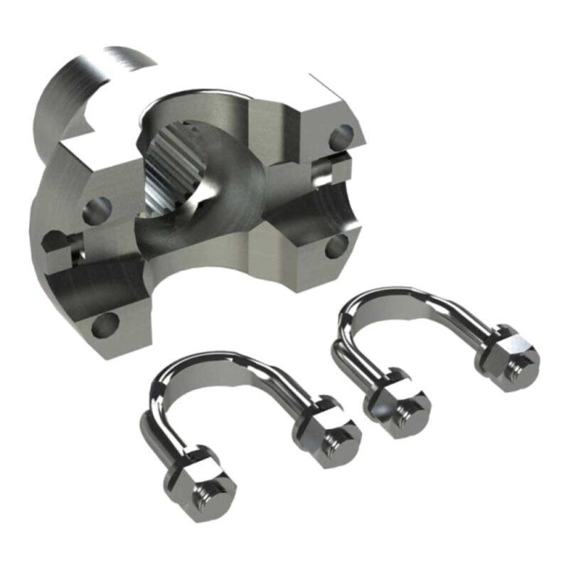 Kit conversie yoke cu bride U punte spate Jeep Wrangler JK Teraflex 4254100