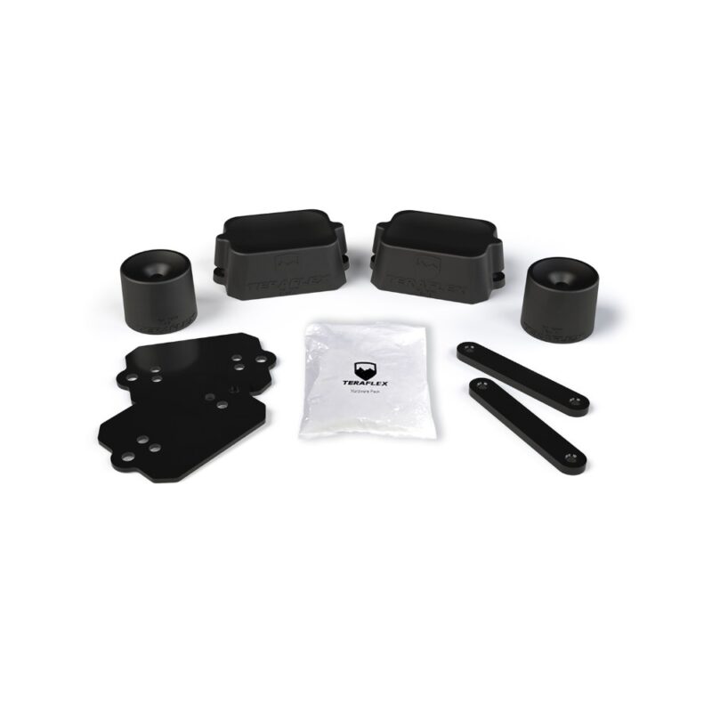 Kit extensii 2” plăcuțe bump stop Jeep Wrangler JL lift 2.5-4.5” Teraflex 1959500