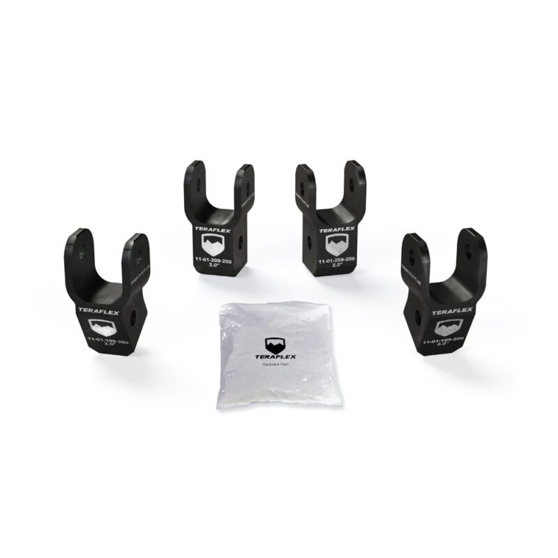 Kit extensii amortizoare 2” față și spate Jeep Wrangler JL lift 2-2.5” Teraflex 1985200