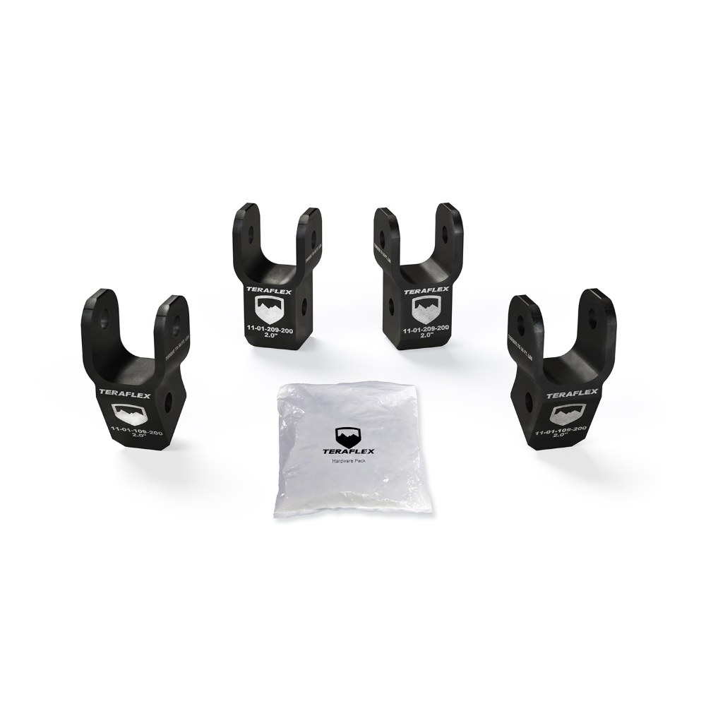 Kit extensii amortizoare 2” față și spate Jeep Wrangler JL lift 2-2.5” Teraflex 1985200 Kit extensii amortizoare 2” față și spate Jeep Wrangler JL lift 2-2.5” Teraflex 1985200