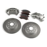 Kit frâne față Big Brake cu discuri canelate Jeep Wrangler JK Teraflex 4303420