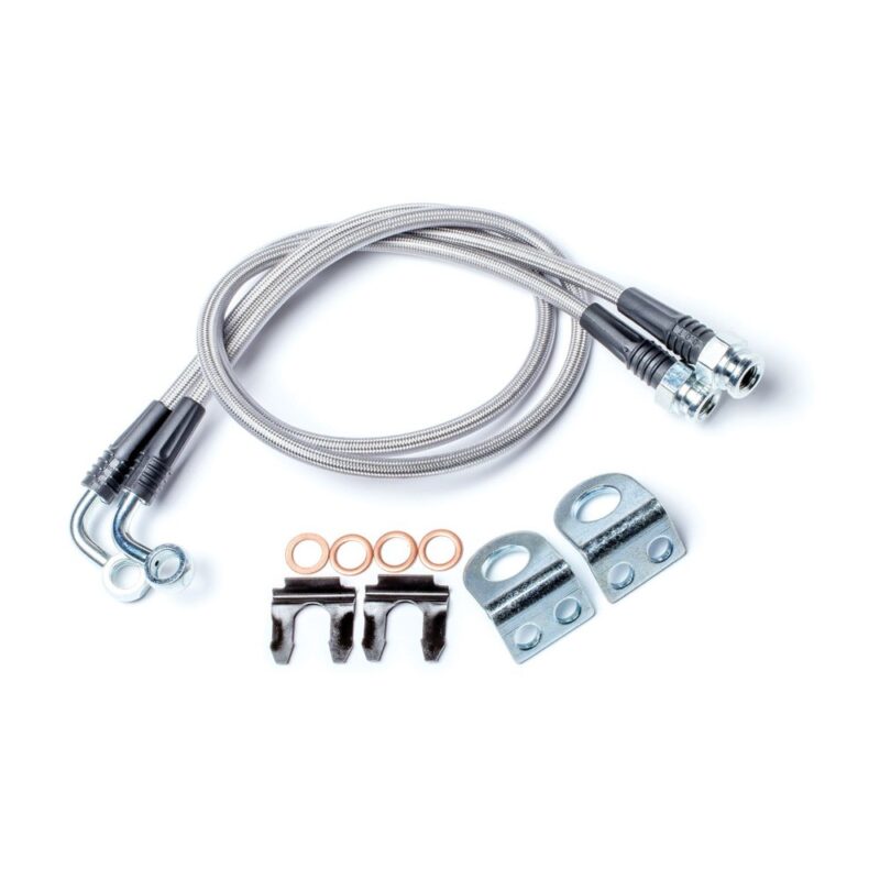 Kit furtune frână față 26” împletitură inox Jeep Wrangler JK Teraflex 4353310