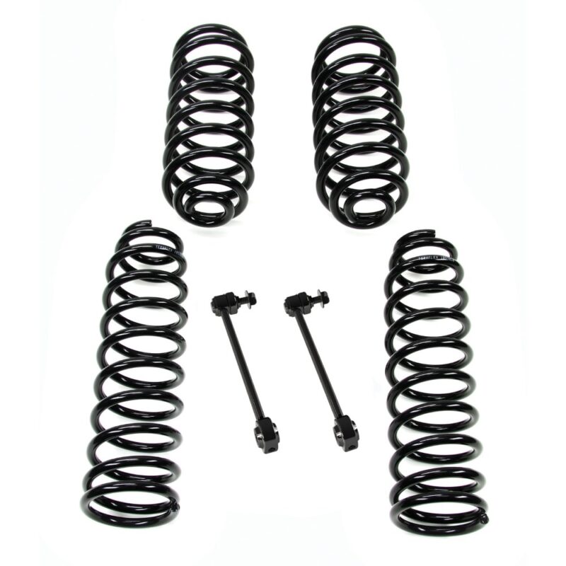 Kit lift cu arcuri elicoidale 1.5” Jeep Wrangler JK 2 uși fără amortizoare Teraflex 1351502