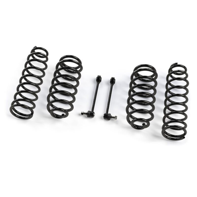 Kit lift cu arcuri elicoidale 1.5” Jeep Wrangler JK 4 uși fără amortizoare Teraflex 1351500