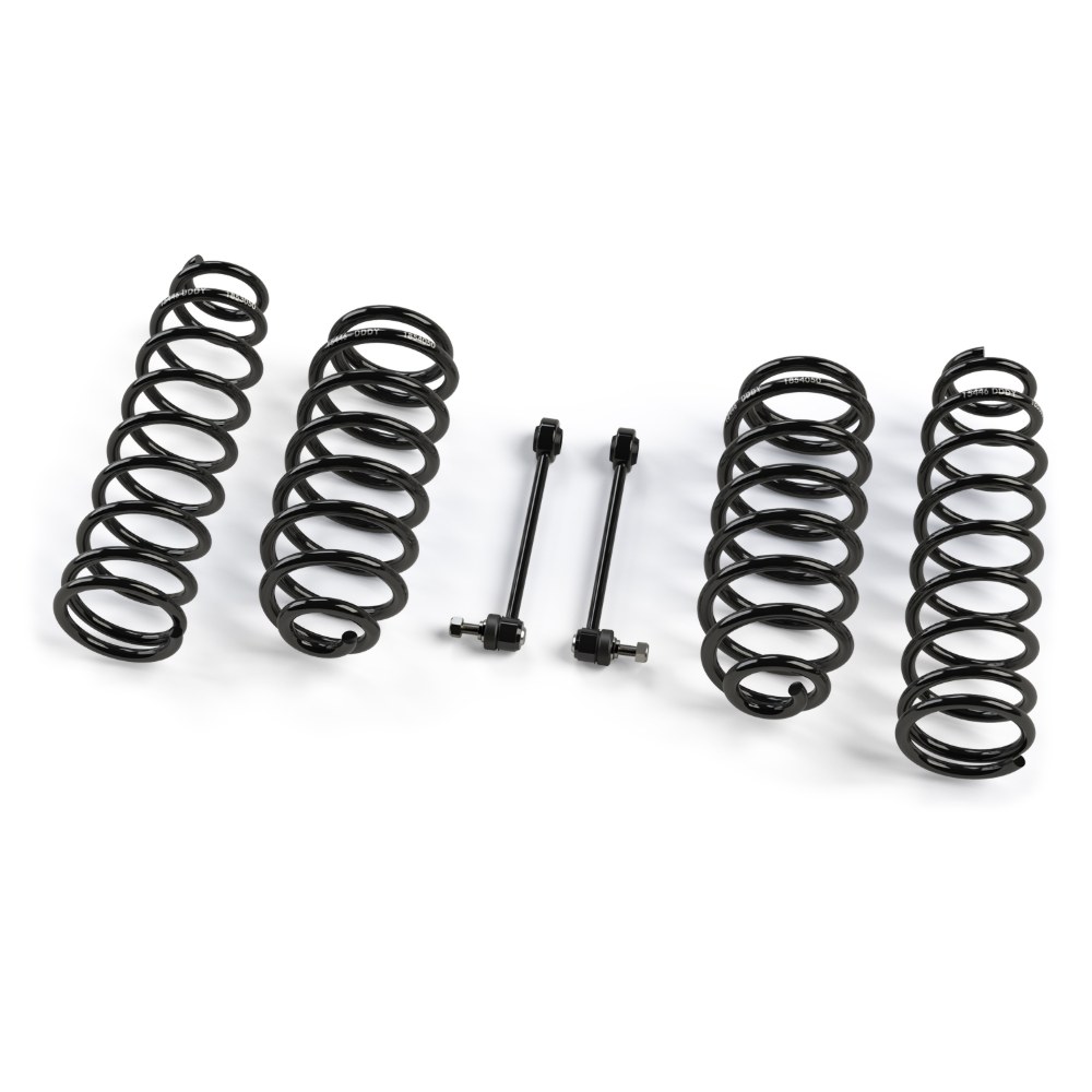 Kit lift cu arcuri elicoidale 1.5” Jeep Wrangler JK 4 uși fără amortizoare Teraflex 1351500 Kit lift cu arcuri elicoidale 1.5” Jeep Wrangler JK 4 uși fără amortizoare Teraflex 1351500
