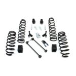Kit lift cu arcuri elicoidale 2.5” Jeep Wrangler JK 2 uși cu extensii de amortizor Teraflex 1352002