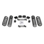 Kit lift cu arcuri elicoidale 2.5” Jeep Wrangler JL 2 uși 2.0L/3.6L fără amortizoare Teraflex 1354202