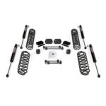 Kit lift cu arcuri elicoidale 2.5” Jeep Wrangler JL 4 uși cu amortizoare 9550 Teraflex 1354250
