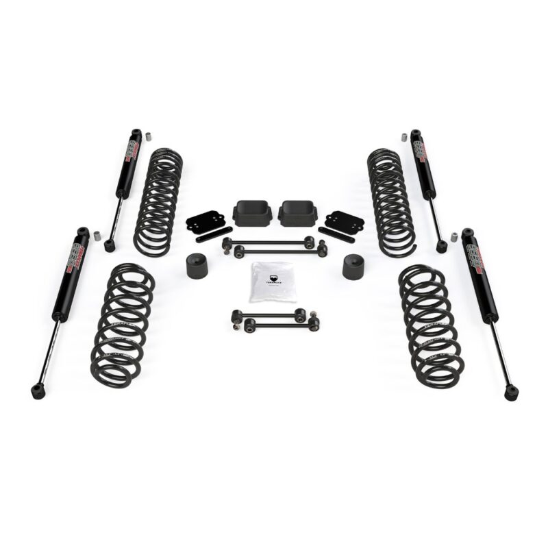 Kit lift cu arcuri elicoidale 2.5” Jeep Wrangler JL 4 uși cu amortizoare 9550 Teraflex 1354250