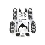 Kit lift cu arcuri elicoidale 2.5” Jeep Wrangler JK 4 uși fără amortizoare și fără extensii Teraflex 1351000